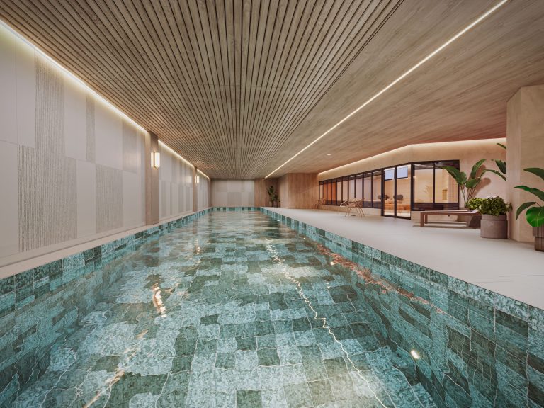 Piscina Coberta e Aquecida - Marco Zero ONE - NERI