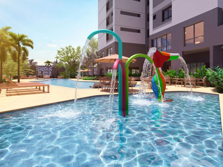 Piscina Infantil - Marco Zero ONE - NERI